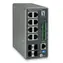 LevelOne IGU-1271 TURING / Průmyslový switch / 8x GE / 4x SFP / Managed L3 Lite / DIN lišta