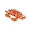 TEDDIES Mačkací antistresový krab plněný pískem / Hračka / Látka / 21 cm / 770 g / 3+