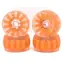 EXWAY Kolečka X1 Cloud Wheel oranžová sada 4ks / 105 mm