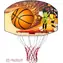 ACRA Basketbalová deska 90 x 60 cm / Basketbalový koš / Průměr 45 cm / Se síťkou / Do interiéru