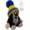 MORAVSKÁ ÚSTŘEDNA Plyšák Krtek sedící kulich modrý / 12 cm / plyš / od 3 let