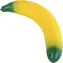 Antistresový banán XL 37 cm / Strečový plast / od 3 let