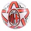 ACRA Míč fotbalový A.C. Milan červenobílý / 23 cm / plast / od 3 let