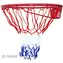 Acra Basketbalový koš se síťkou trikolora / Basketbalový koš / Včetně šroubů