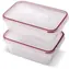 Lamart LT6062 CLIP čirá / Sada dóz na potraviny / 2 ks / 2x 700 ml / plast