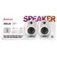 Defender MELIS bílá / Reproduktorová soustava 2.0 / 60 W / Bluetooth 5.3 / HDMI ARC / USB