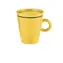 Guzzini Coffee&Go žlutá / Šálek na espresso / 50 ml / Plastový