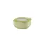 Guzzini Eco Store & More zelená / Mělká dóza na potraviny / 975 ml / 16x16x7,8 cm