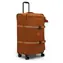 Kipling SPONTANEOUS L Stylish Mokka / Kufr / 101 l / TSA zámek / hmotnost 4,4 kg