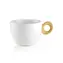 Guzzini Everyday žlutá / Hrnek / 480 ml / Porcelán, plast