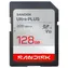 SanDisk Ultra Plus SDXC 128GB / Paměťová karta / UHS-I U1 / Class 10 / 200MB/s