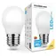 Modee LED žárovka Mini Globe E27 4,9W / Žárovka / náhrada za 40W / teplá bílá 2700K / 470 lm