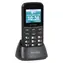 Blow S18D černá s nabíjecím stojánkem / Telefon pro seniory / Dual SIM / FM rádio / 1.77" displej / MicroSD
