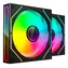 TAC Mars MF3DPROX2 černá / Ventilátor / 120 mm / 2 ks / RGB / PWM