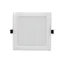 OKKO Epirus / Zápustné LED svítidlo hranaté / 12W / 4000K / 1160lm / 170x170mm / IP20