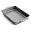 KitchenAid Vysoký obdélníkový plech na pečení 33x22 cm šedá / Plech na pečení / Hliník, ocel / Tloušťka 0,8 mm