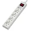 Konnoc DX-5FS / Prodlužovací kabel / 5x zásuvka / s vypínačem / 1,5 m