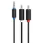 PROLINK audio kabel Jack 3,5 mm - 2x RCA / Audio kabel / 1,5 m