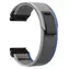 X-Site Řemínek pro Garmin Fenix QuickFit 26mm šedý, modrý pás / Řemínek / Nylonový / 26 mm