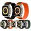 X-SITE Nylonový řemínek pro Apple Watch 38/40/41mm černohnědá / Řemínek / Apple Watch / Nylon