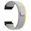 X-Site Řemínek pro Garmin QuickFit 22mm šedý, žlutý pás / Řemínek / Nylon / 22 mm