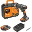 WORX WX108 / Aku vrtací šroubovák / 20V / 45 Nm / LED