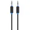 Prolink audio kabel Jack 3,5mm černá / Audio kabel / Jack 3,5mm - Jack 3,5mm / 5 m