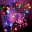 X-SITE Hvězda XX005 vícebarevná / LED světelný řetěz / 5 m / 8 funkcí / baterie 3x AA / IP20