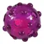 Dog Fantasy Hračka - Glow míček z TPR gumy fialová 8 cm