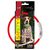 Dog Fantasy Obojek LED nylon červená 45 cm