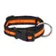 Dog Fantasy Obojek Neoprene L oranžová 3.2x39-60cm