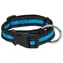 Dog Fantasy Obojek Neoprene M modrá 2.5x34-49cm