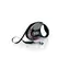 Flexi Glam Composition S pásek 3m Onyx Black / Vodítko 