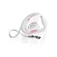 Flexi Glam Composition M pásek 5m Pearl White / Vodítko 