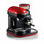 Ariete 1318 Moderna Espresso červená / Pákový kávovar / 1080 W / 0.7 l / 15 bar / mlýnek