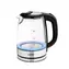 Zelmer ZCK8024 černo-stříbrná / rychlovarná konvice / 2200 W / 1.7L / sklo / LED světlo