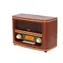 Adler AD 1187 hnědá / Retro rádio / FM / Bluetooth / AUX / Stereo / LCD / 2x5W