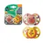 Tommee Tippee Šidítko C2N silikon Fun 2ks různé barvy | 6 - 18 měsíců