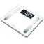 Beurer BF 410 bílá / osobní váha / digitální / LCD displej / rozlišení 100 g / nosnost 200 kg / diagnostická data 