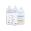 Bebeconfort Sada kojeneckých lahví Emotion Physio 270ml 0-12m+ White 2 ks + dávkovač