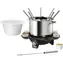 Unold 48645 Elagance šedá / elektrické fondue / 1000 W / 0.9 - 1.5 L / 8 vidliček