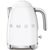 SMEG 50's Retro Style bílá / Rychlovarná konvice / 1.7L / 2400W