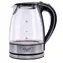 Adler AD 1225 stříbrná / Rychlovarná konvice / 2200W / 1.7 L / sklo