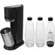 SodaStream Duo Titan 1x CO2 plyn / Výrobník sody / 1x plastová láhev 1 L / 2x skleněná láhev 1 L / 1x CO2 plyn 