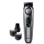 BRAUN BT7420 černo-šedá / zastřihovač vousů / 100 min provoz / 0.5-10mm 