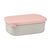 Beaba Svačinový box nerez Velvet Grey/Dusty Rose