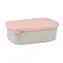 Beaba Svačinový box nerez Velvet Grey/Dusty Rose