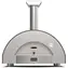 Alfa Forni Classico 2 šedá / Pec na pizzu / 500°C / 60 x 50 / na dřevo 