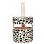 Neon Kactus Dětská sklenice s brčkem 230 ml leopard