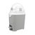 DiaperChamp Koš na pleny ONE Handsfree Silver / Rozměry: 55 x 27 x 22 cm